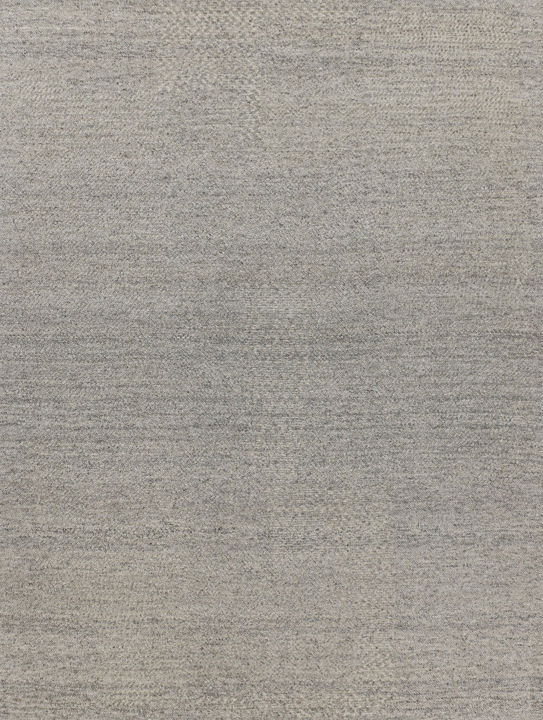 Claire CL-03 Grey Neutral wool rug with solid hidden contemporary design and variations of warm grey, brown, linen, flax and ivory/beige colors by Roya Rugs